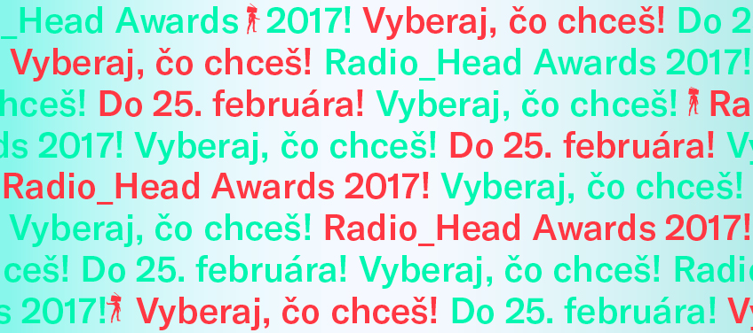 Nominácie Radio_Head Awards 2017